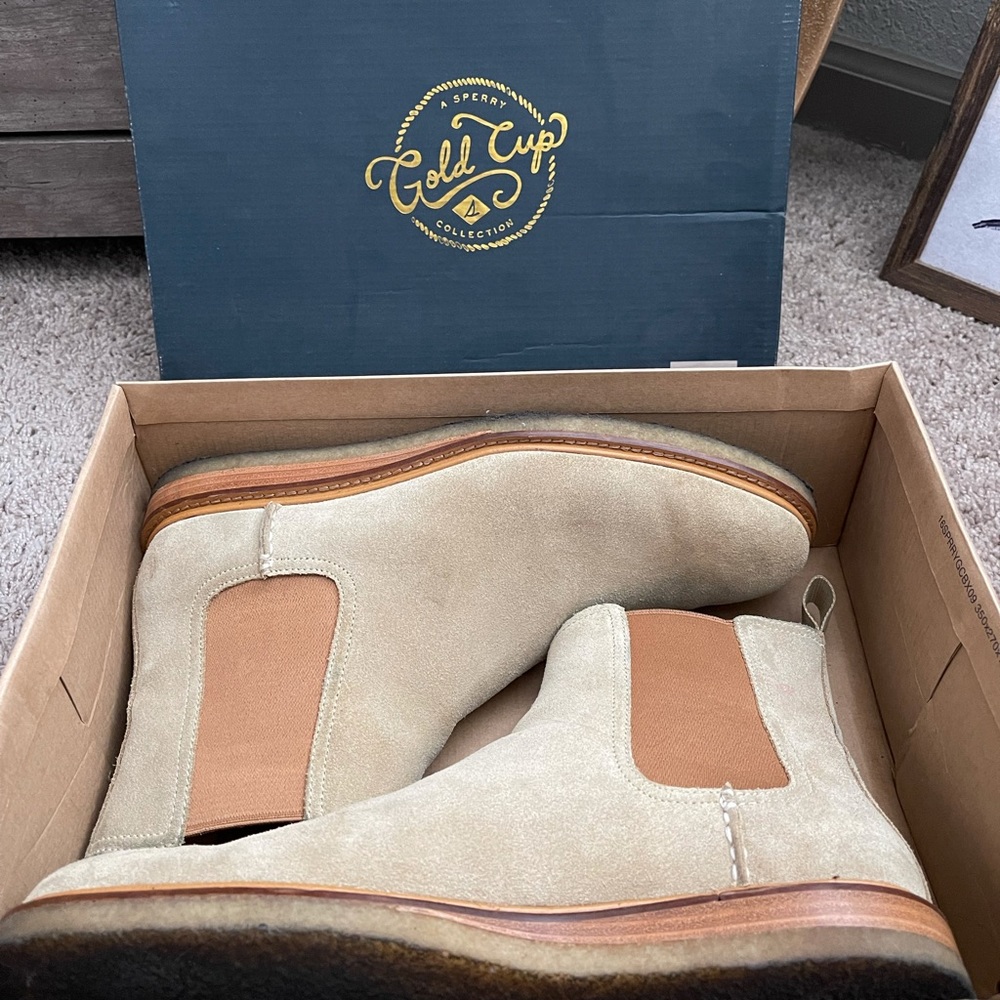 Sperry Gold Cup Chelsea Boots